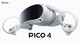 선명도 'UP'...피코, 올인원 VR 헤드셋 'PICO 4' 공개